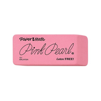 (Also Provided in Art Kit for ART:1005) Pink Pearl Eraser - Large