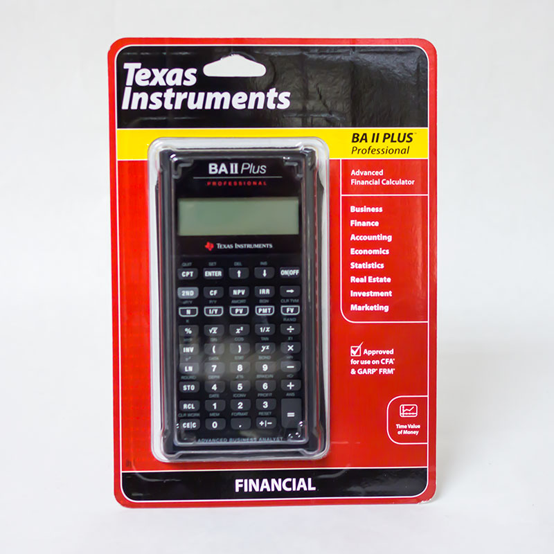 Texas Instruments® BA II PLUS Professional
