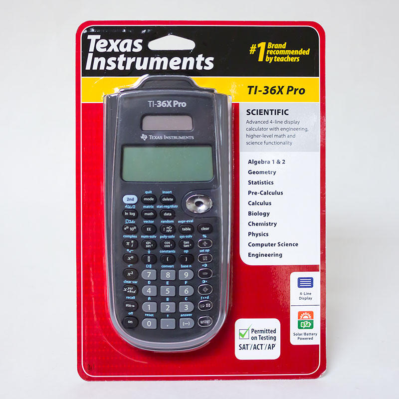 Texas Instruments® TI-36X Pro Calculator