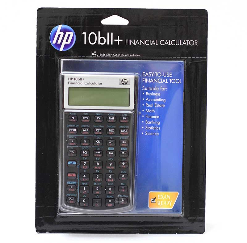 HP10Bll Plus Financial Calculator
