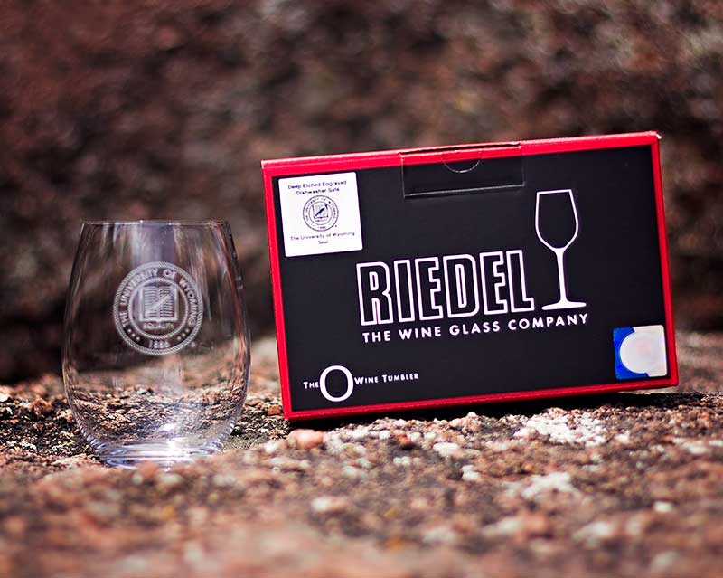 Riedel Stemless Cabernet/Merlot Wyoming Seal Glass