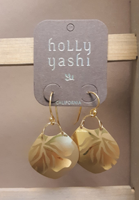 Holly Yashi® Gold Gardenia Earrings