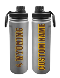 Personalized Stainless Steel Wyoming Sport Bottle