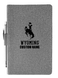 Personalized Wyoming Journal with Pen Set