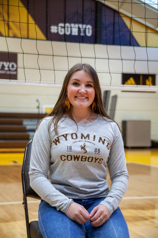 Blue 84 Women's Long Sleeve Wyoming Over 1886 Cowboys