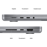 (EOL) 14-inch MacBook Pro: Space Gray M2 12C CPU/19C GPU/1TB
