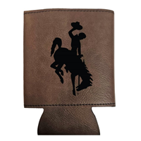 Timeless Etchings Faux Leather Can Hugger