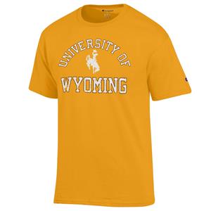 Champion® Textured University of Wyoming Bucking Horse Tee